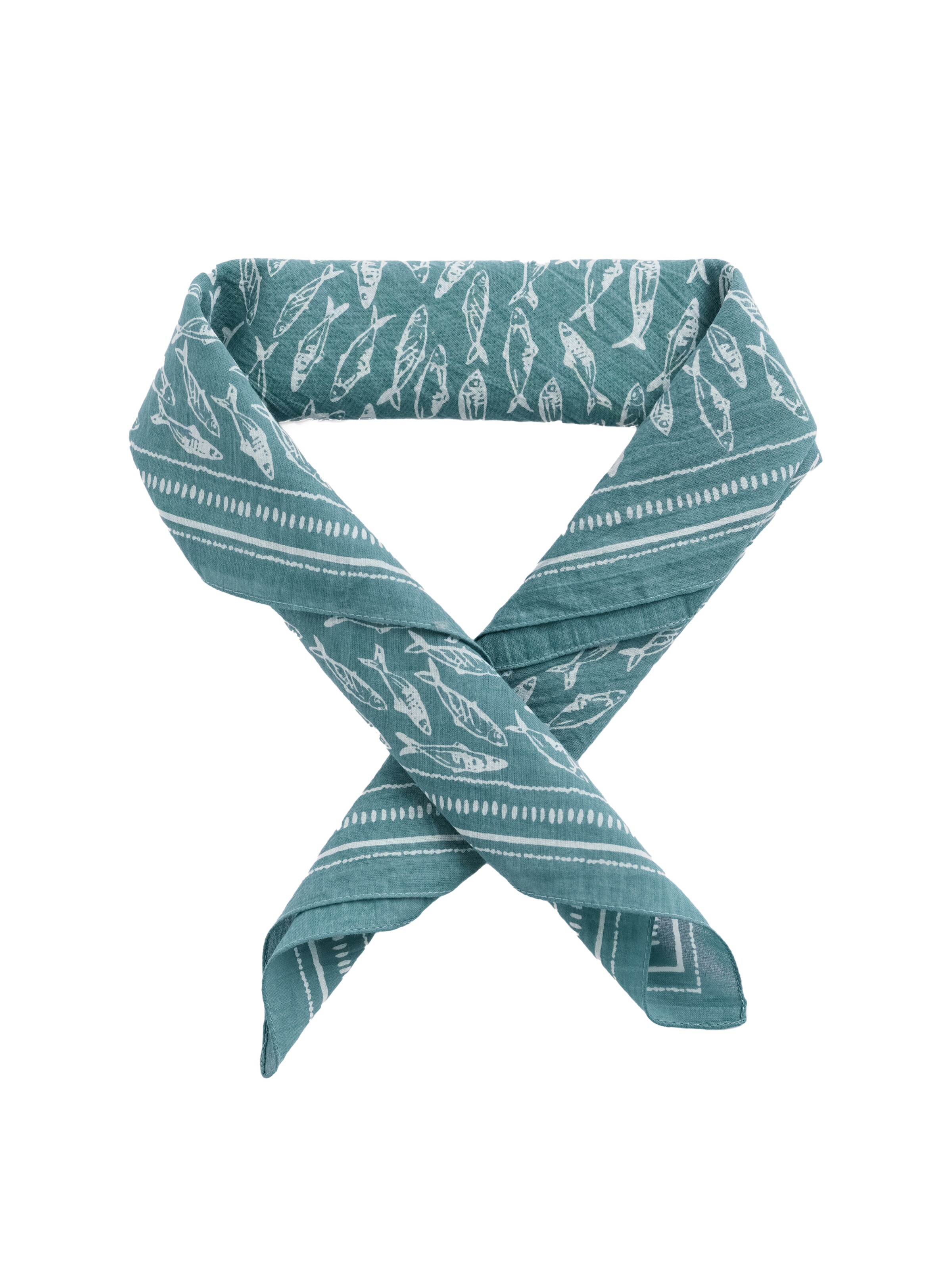 Seasalt Cornwall Scarf 'Sailor' in Green