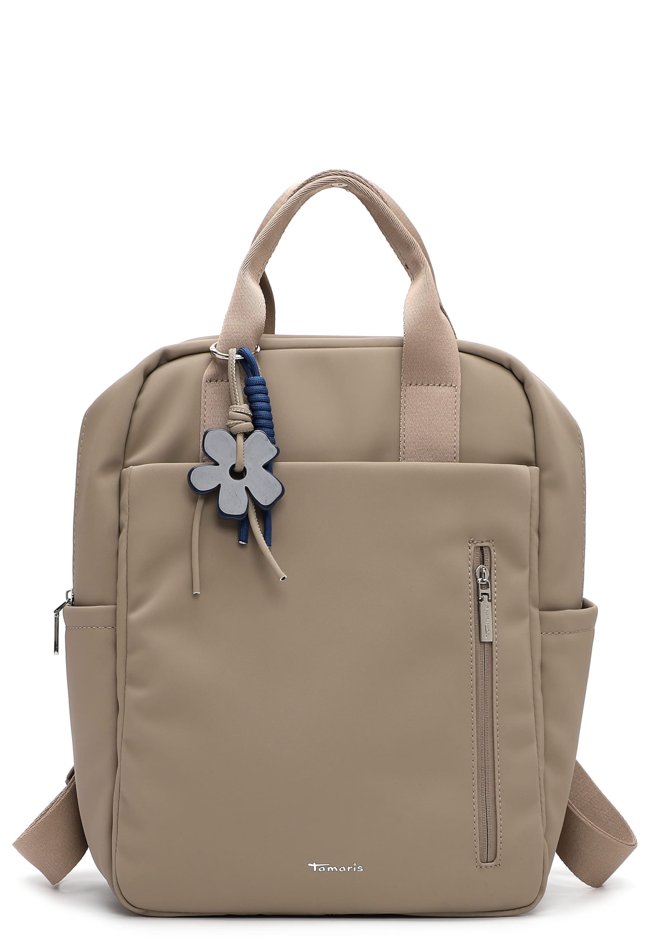 Tamaris Backpack 'Maleen' in Beige: front