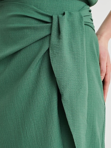 WE Fashion Spódnica w kolorze zielony