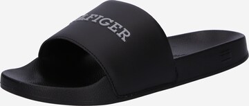 TOMMY HILFIGER Pantolette in Schwarz: predná strana