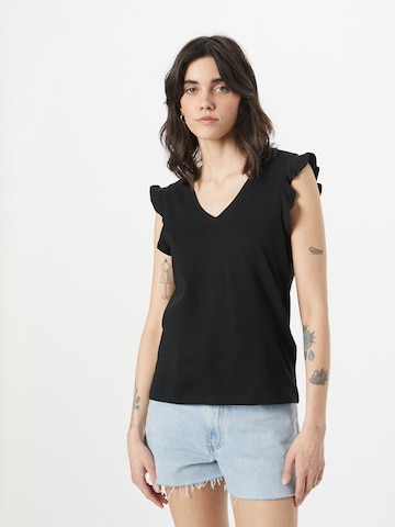 T-shirt 'MAY' ONLY en noir : devant