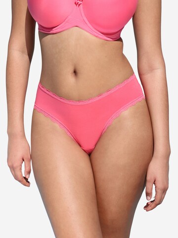SugarShape Thong 'Pure' in Pink: front