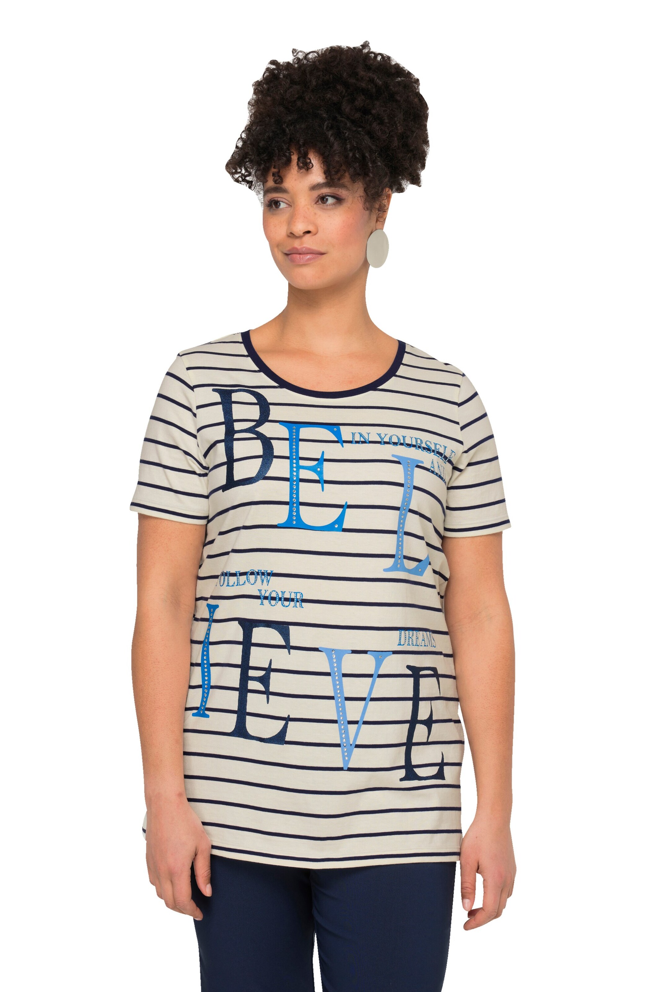 MIAMODA Shirt in White: front