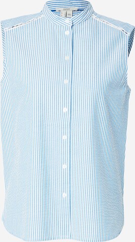 Camicia da donna di ESPRIT in blu: frontale