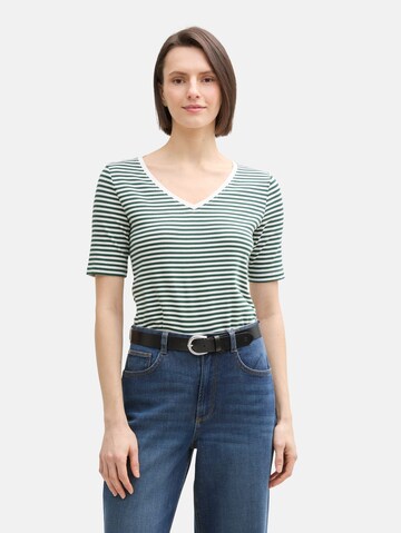 TOM TAILOR T-Shirt in Grün: Vorderseite