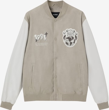 Pull&Bear Tussenjas in Beige: voorkant