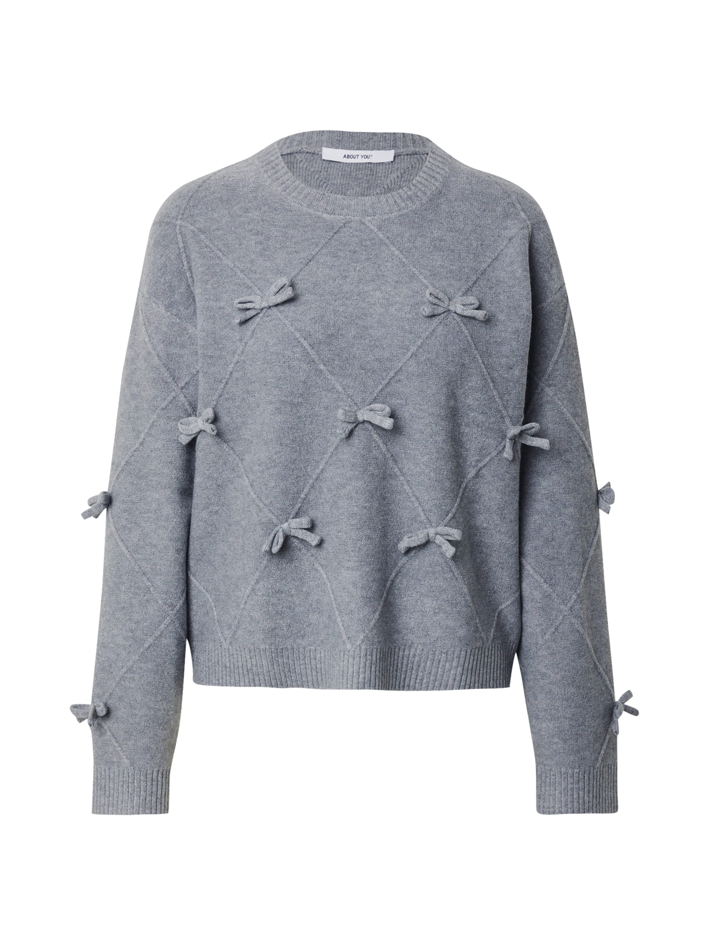 Pulover de la ABOUT YOU pe gri: față