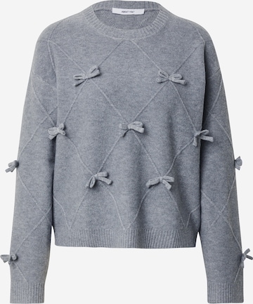 ABOUT YOU Neulepaita värissä harmaa: etupuoli