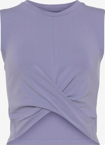 LASCANA ACTIVE Sports Top in Purple: front