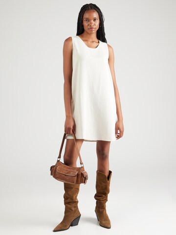 Bianco Lucci Kleid in Beige: Vorderseite