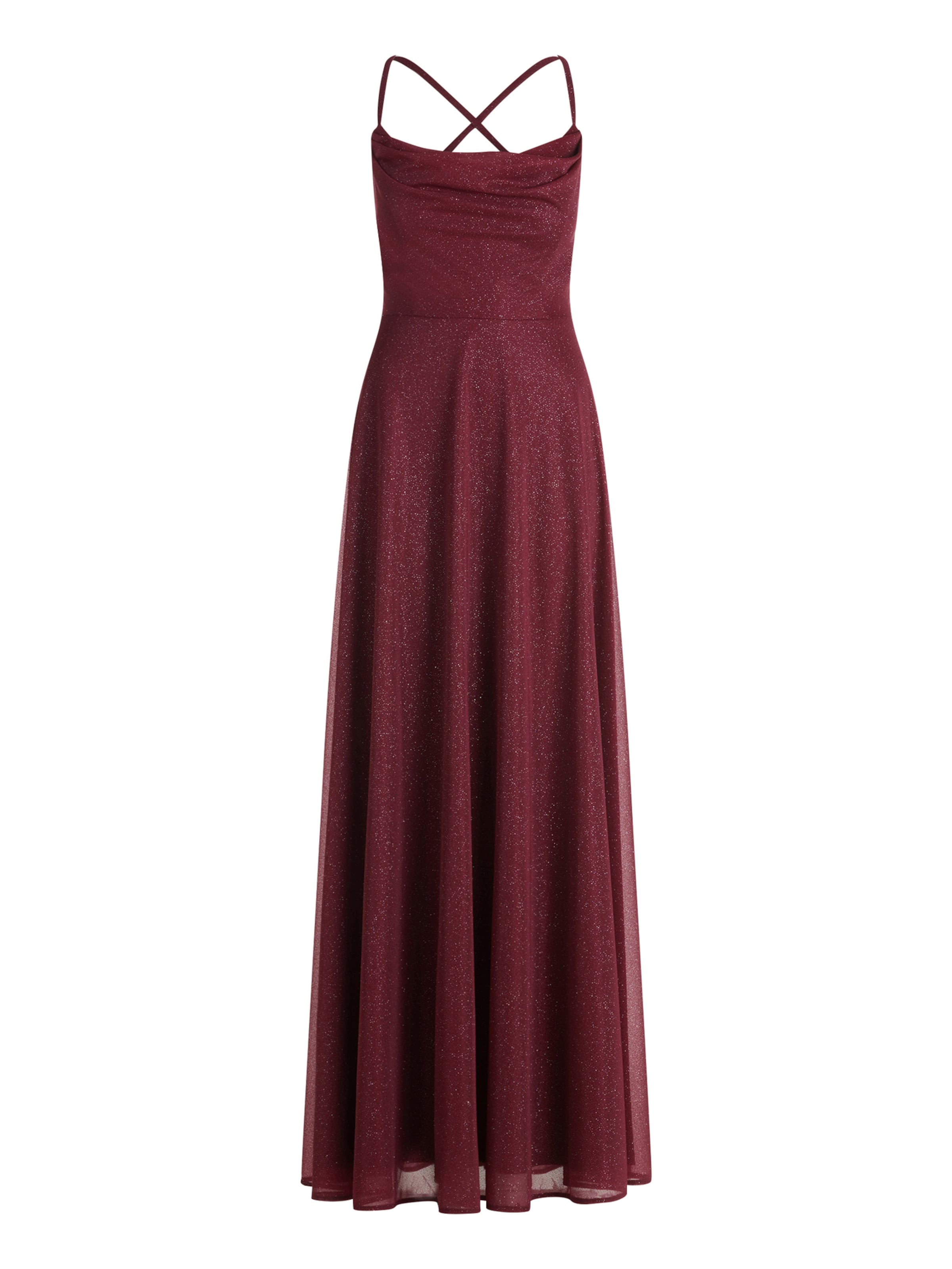 Abito da sera di Vera Mont in rosso: frontale