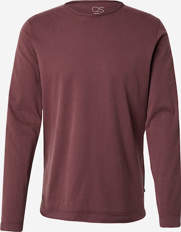 QS Shirt in Lila: Vorderseite