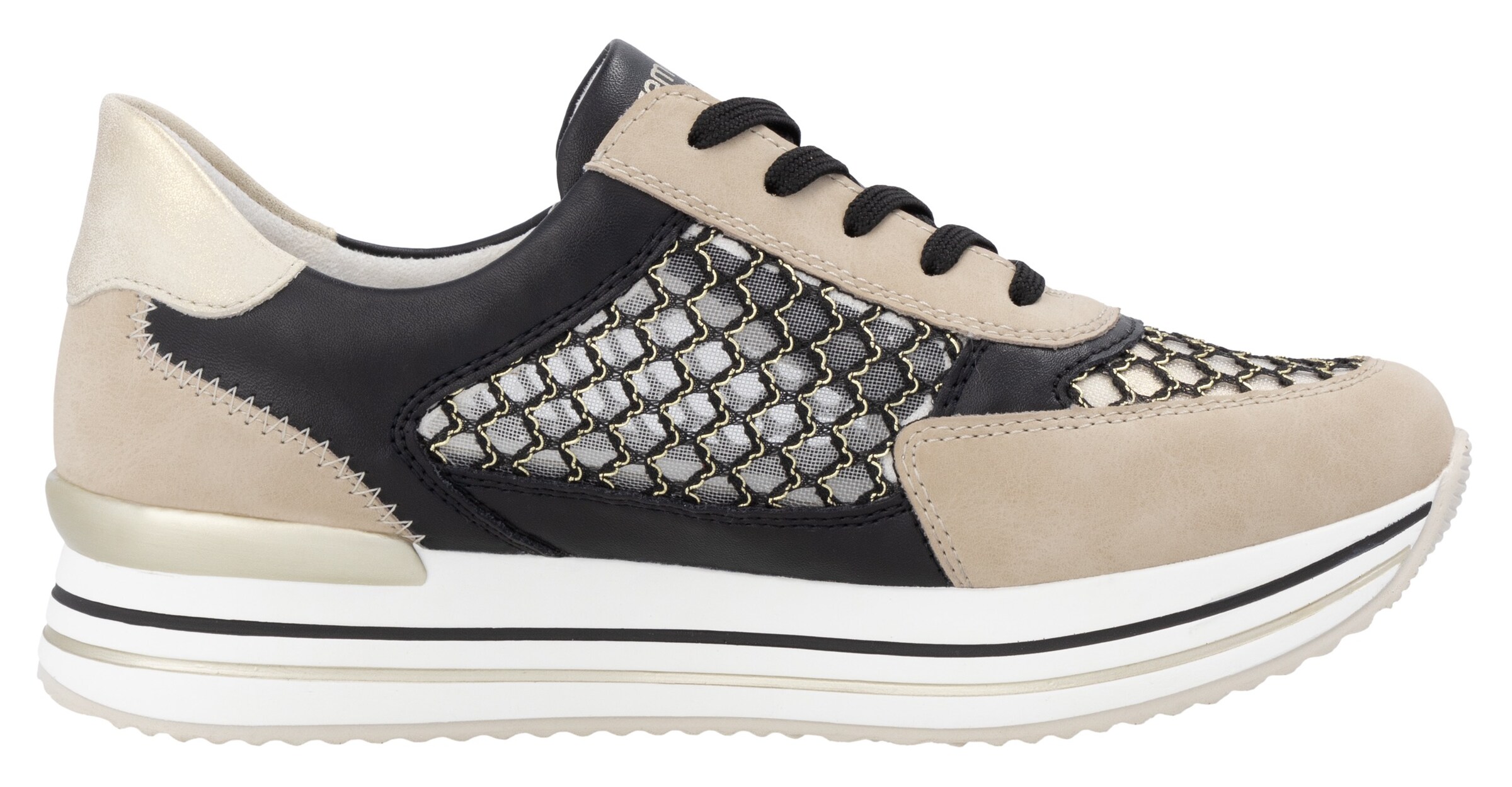 REMONTE Sneakers laag in Beige