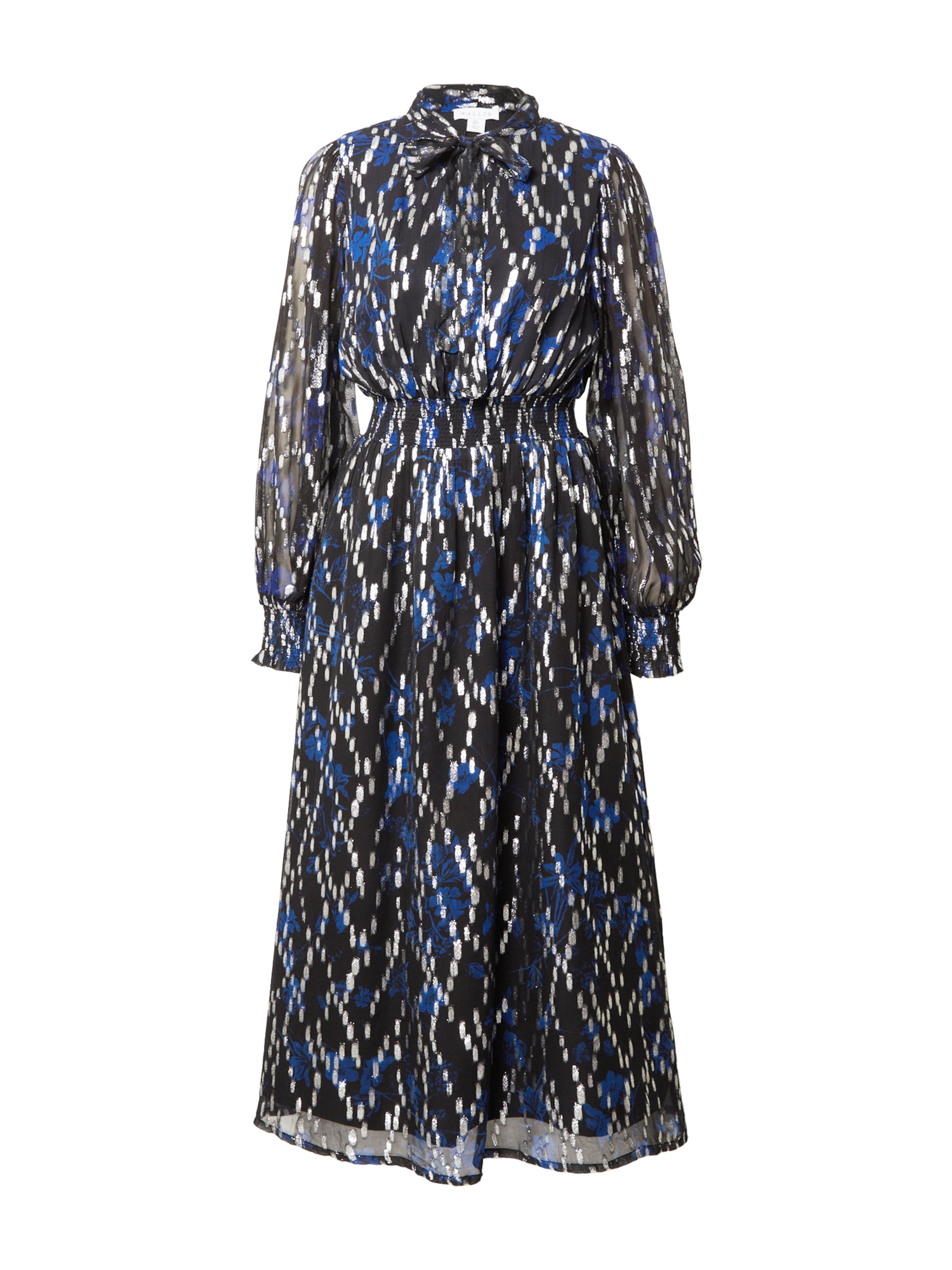 Rochie de la Wallis pe albastru: față