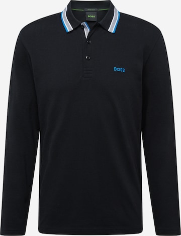 BOSS - Camiseta 'Plisy' en negro: frente