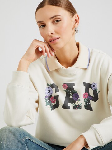 GAP - Sweatshirt 'HERITAGE' em bege