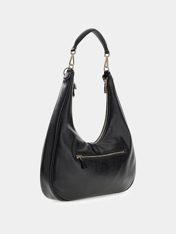 GUESS Schultertasche 'Brooke' in Schwarz
