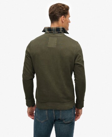Sweat-shirt Superdry en vert