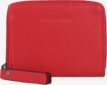 FREDsBRUDER Wallet 'Tabily' in Red: front