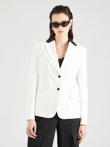 Blazer Karl Lagerfeld en blanc : devant