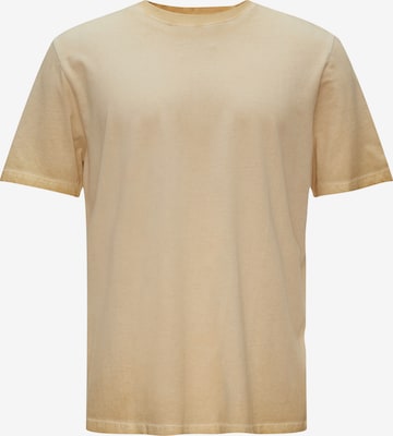 T-Shirt QS en jaune : devant