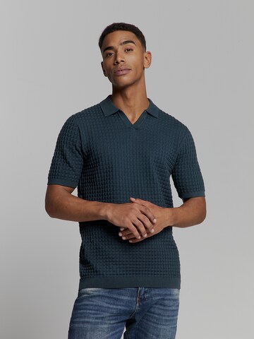 No Excess Shirt in Blauw: voorkant