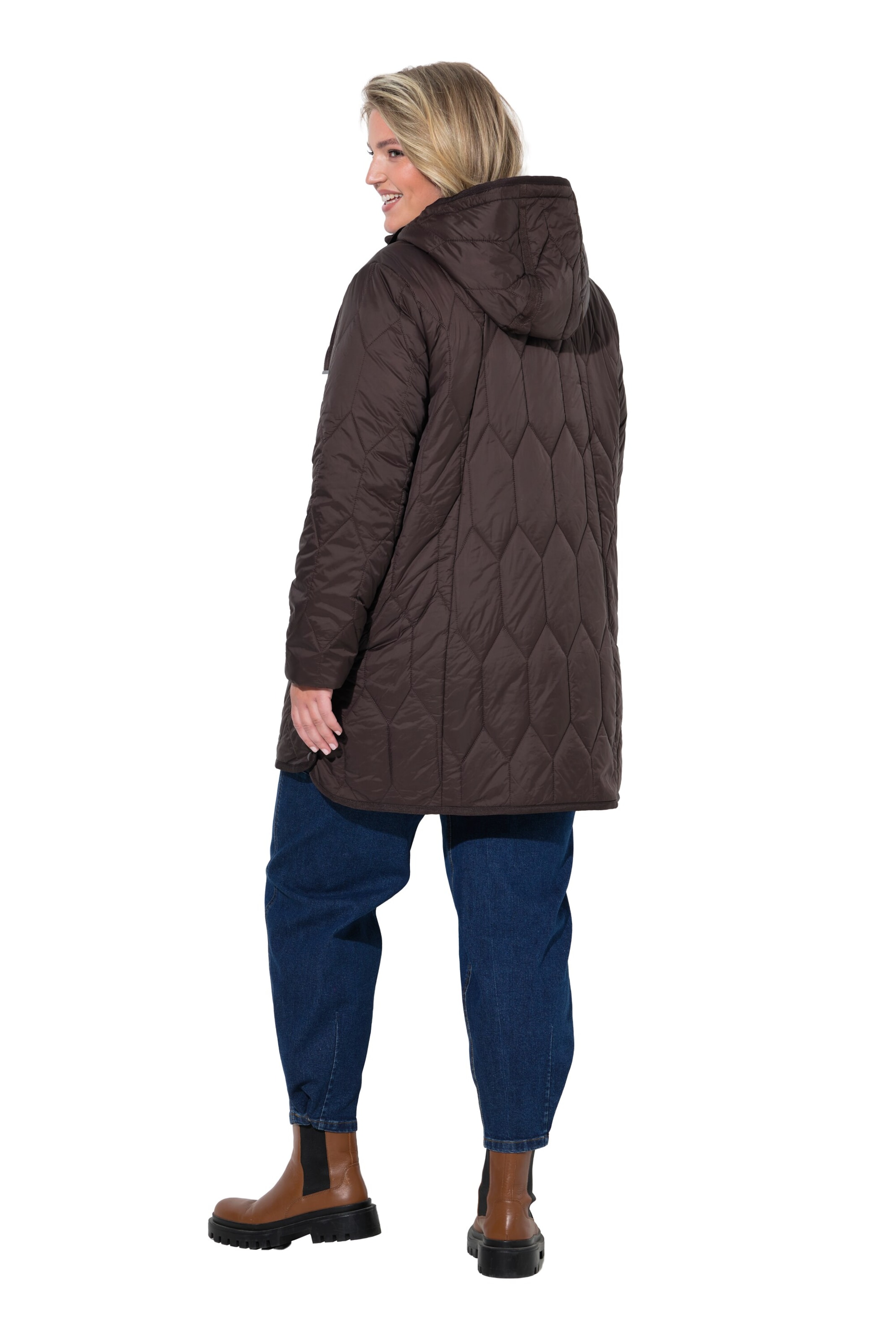 Ulla Popken Jacke in Braun