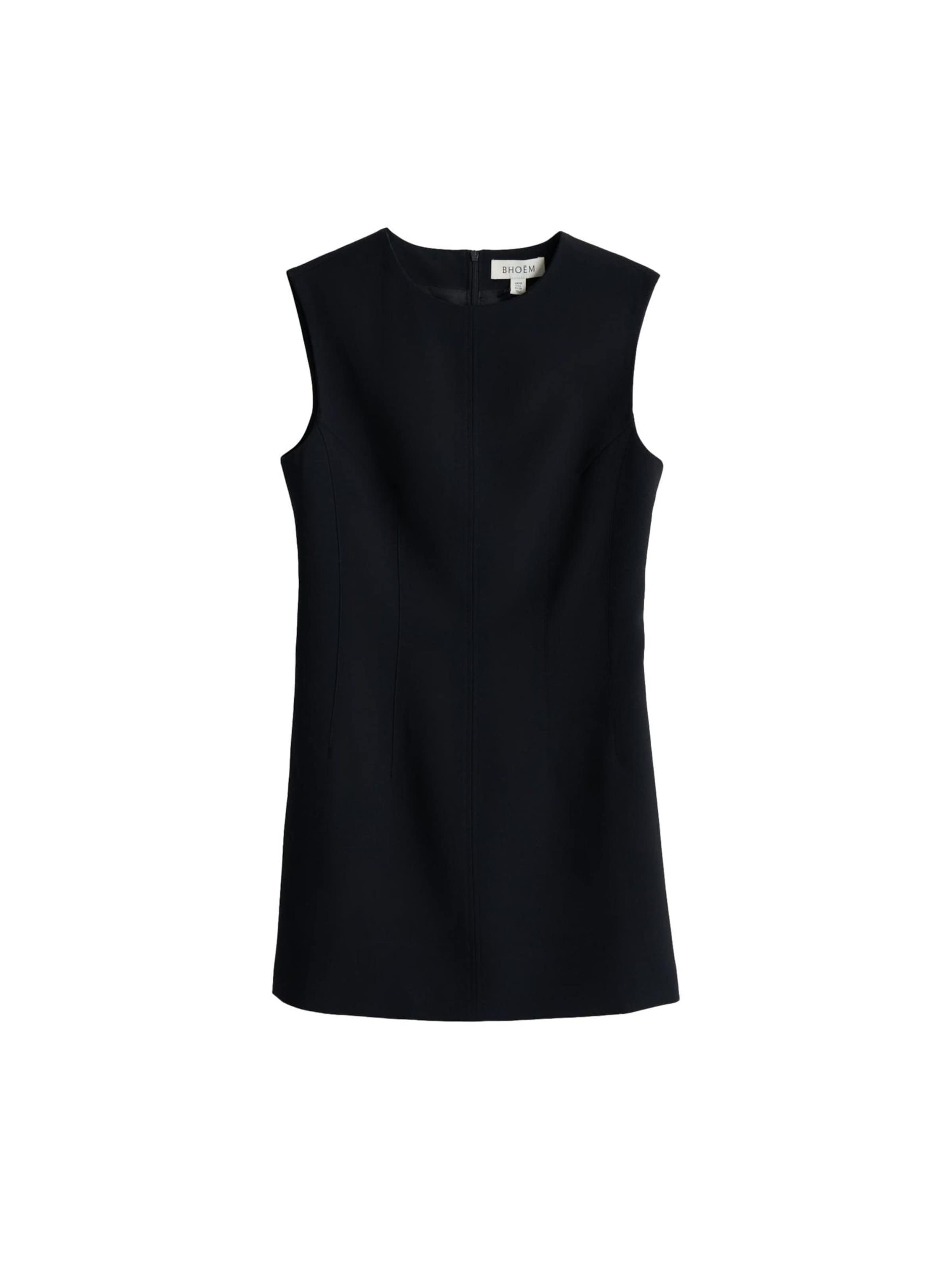 Robe Bhoem en noir : devant