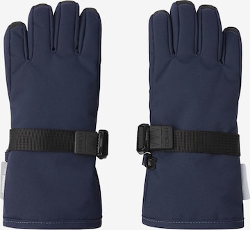 Reima Gloves 'Tartu' in Blue: front