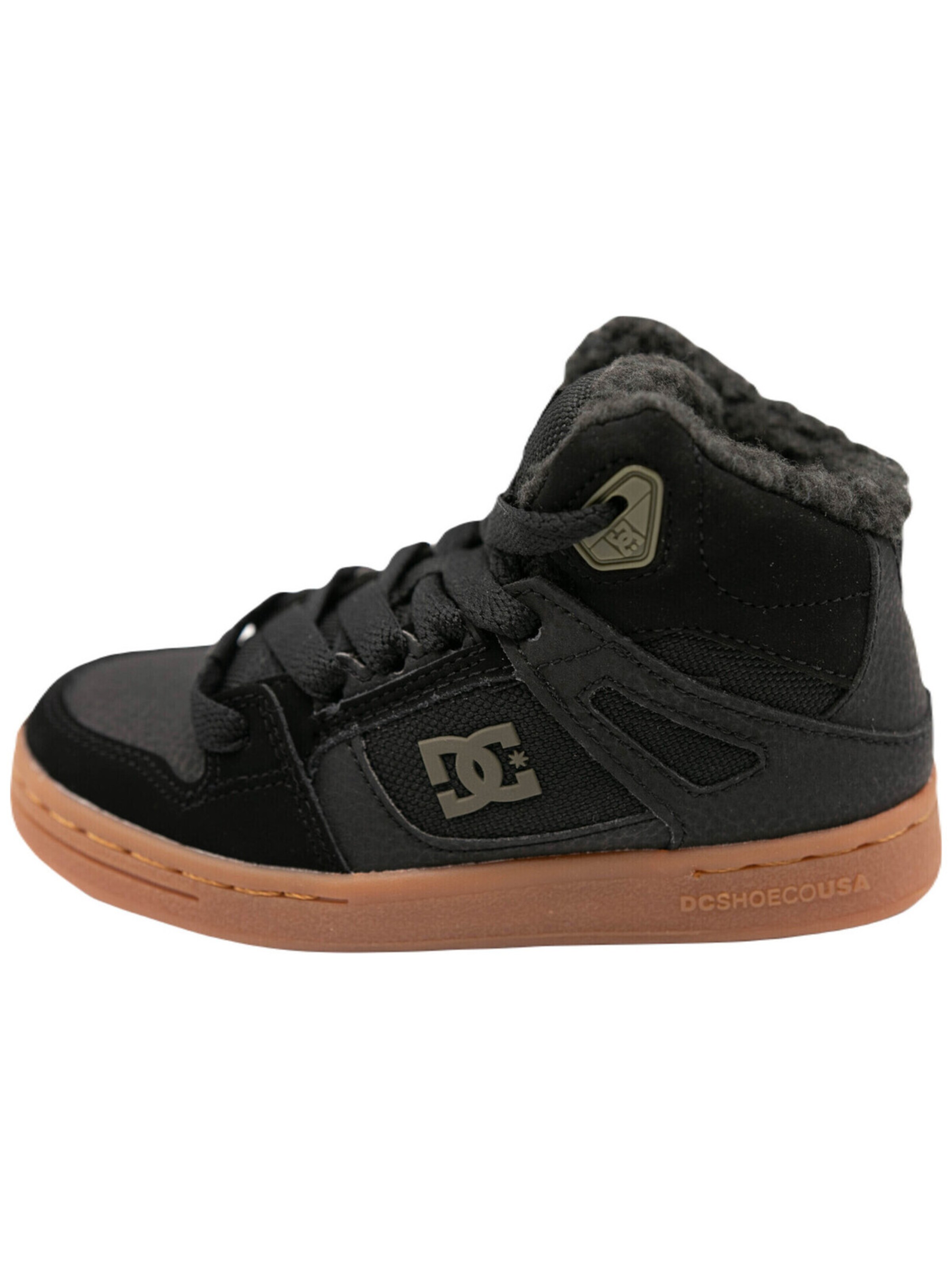 DC Shoes Boots 'DC Shoes Pure High Top Wnt' in Black: front