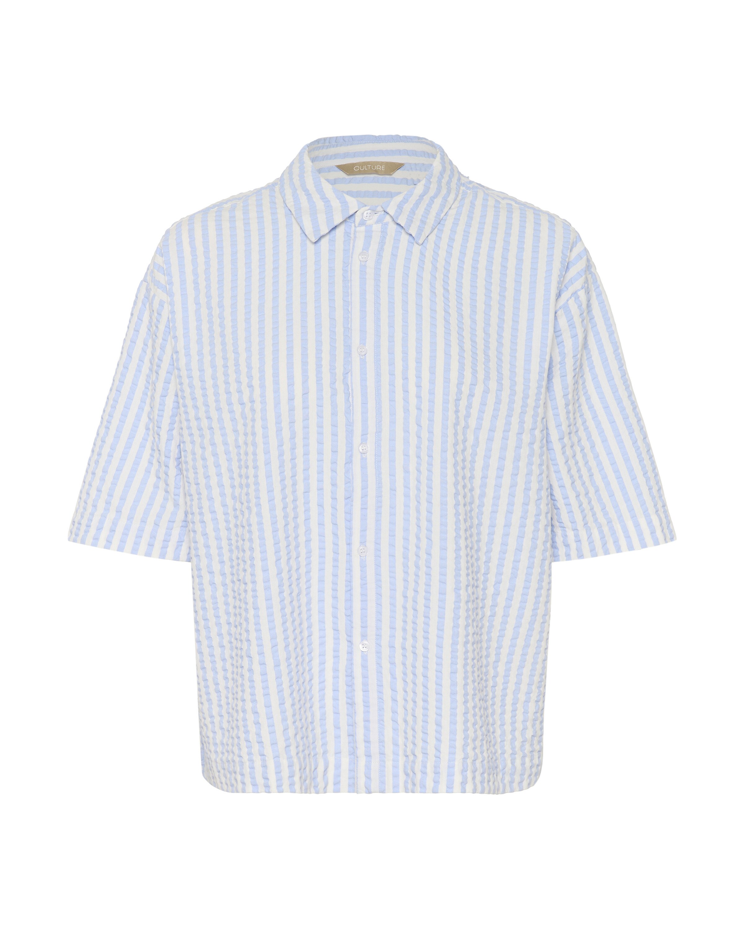 CULTURE Bluse 'Kima' in Blau: Vorderseite