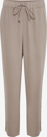 Effilé Pantalon 'Shirley' SOAKED IN LUXURY en beige : devant