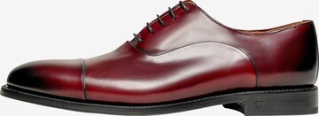 Henry Stevens Lace-Up Shoes 'Marshall CO1' in Red: front