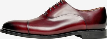 Henry Stevens Lace-Up Shoes 'Marshall CO1' in Red: front