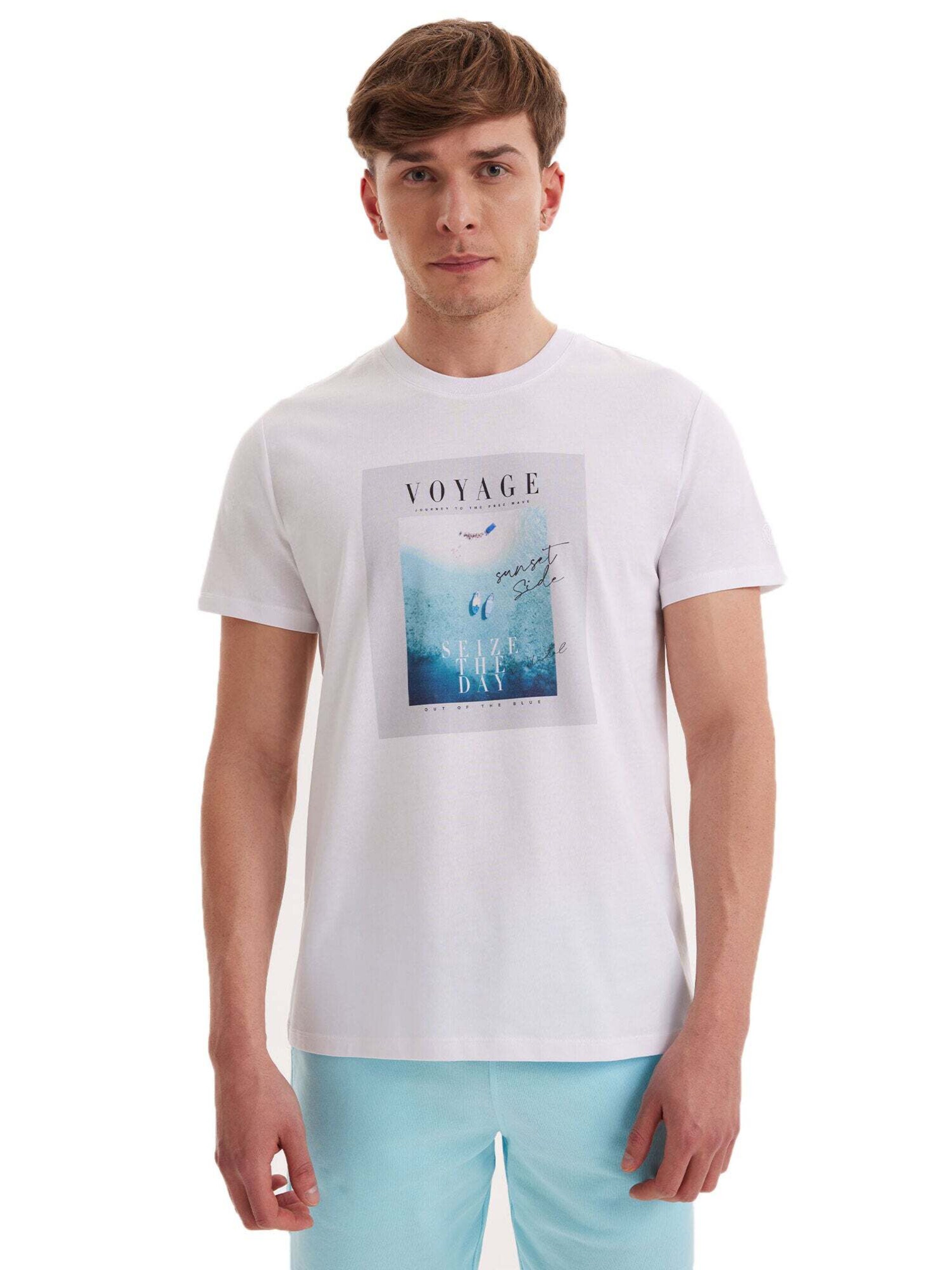 WESTMARK LONDON Bluser & t-shirts 'Collage' i hvid: forside