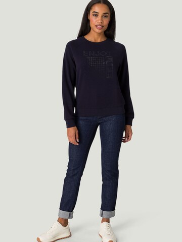 zero Sweatshirt in Blau