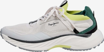 Baskets basses 'CROMER CLUB' Pepe Jeans en blanc : devant