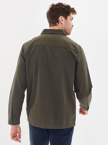 Threadbare Regular fit Prehodna jakna 'Sunter' | zelena barva