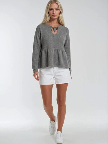 Pull-over 'Pullover' MixRay en gris