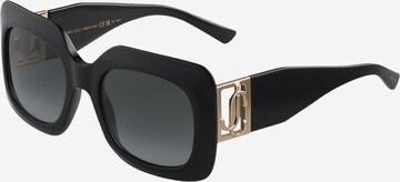 JIMMY CHOO Sunglasses 'GAYA/S' in Black: front