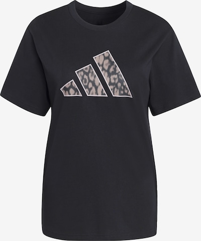 ADIDAS SPORTSWEAR Toiminnallinen paita 'Animal Graphic' värissä taupe / antrasiitti / musta / valkoinen, Tuotenäkymä
