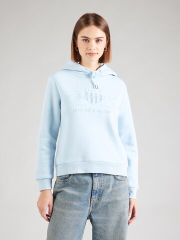 GANT Sweatshirt in Blau: Vorderseite