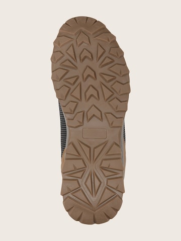 Bottines à lacets TOM TAILOR en marron