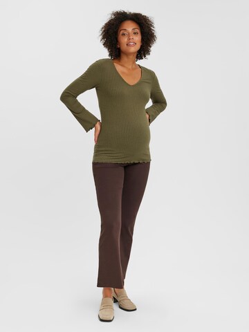 Vero Moda Maternity Shirt 'Glassy' in Grün