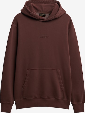 Felpa di Superdry in marrone: frontale