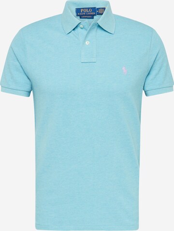 T-Shirt Polo Ralph Lauren en bleu : devant