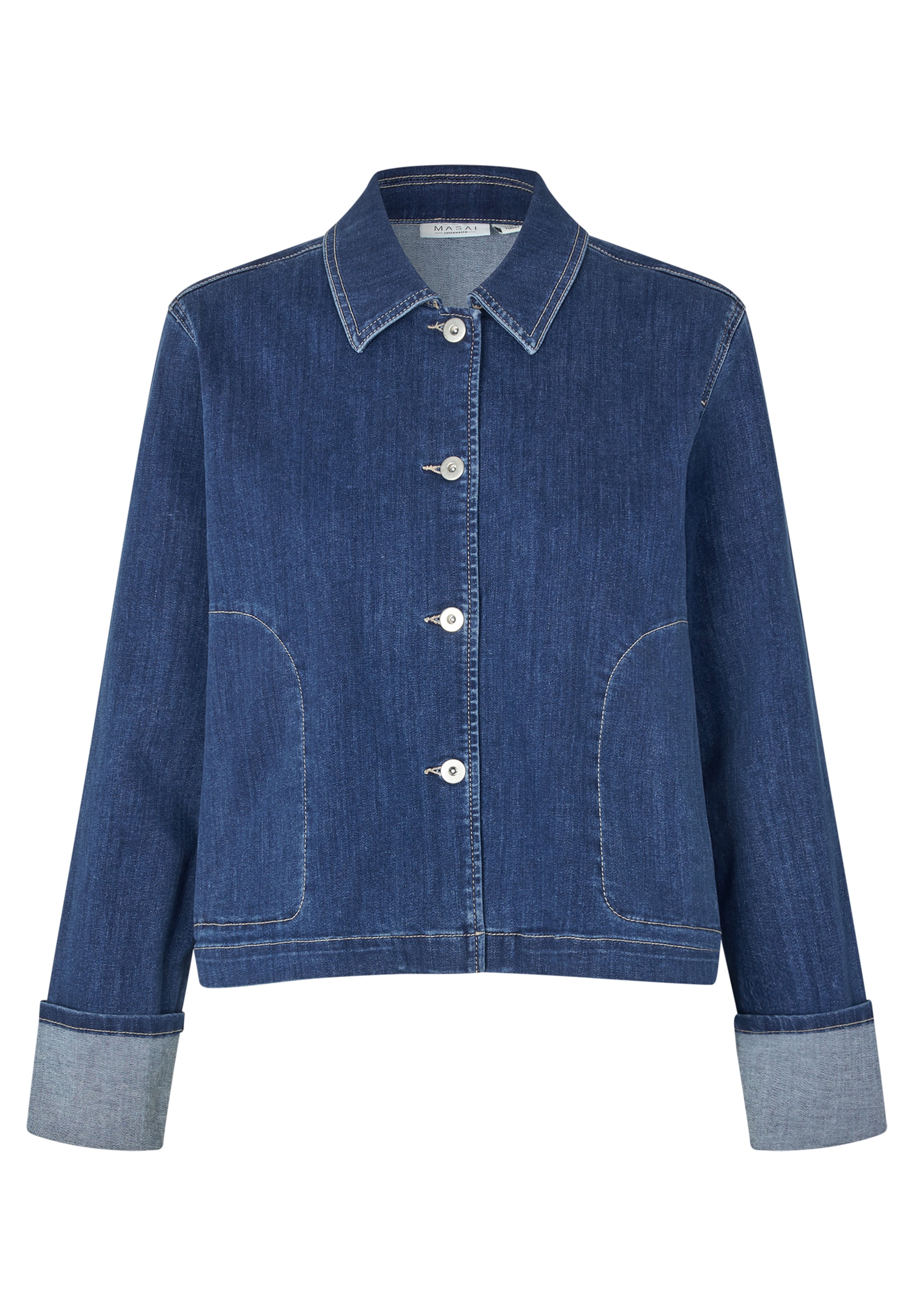 Veste mi-saison 'MaJovinia' Masai en bleu : devant