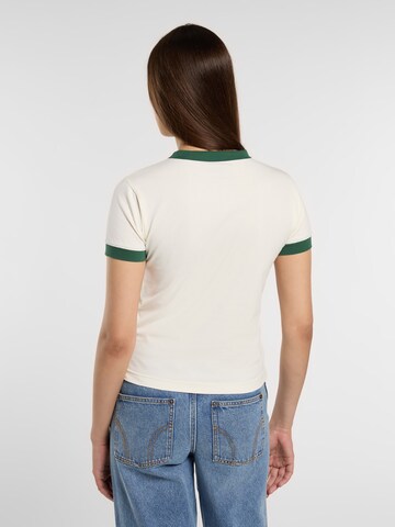 DICKIES Μπλουζάκι 'Slayden Ringer' σε μπεζ