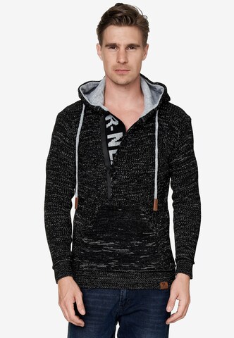 Rusty Neal Sweater in Black: front