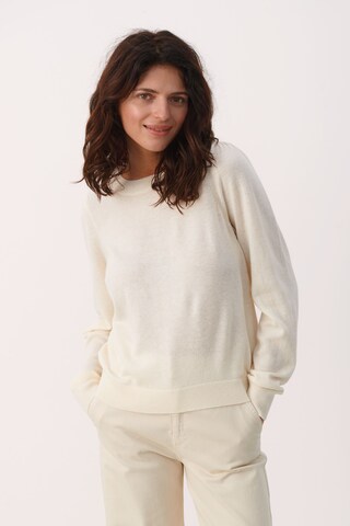 Pull-over 'Evinas' Part Two en beige : devant